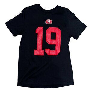 Nike Men's San Francisco 49ers Deebo Samuel #19 Black T-Shirt